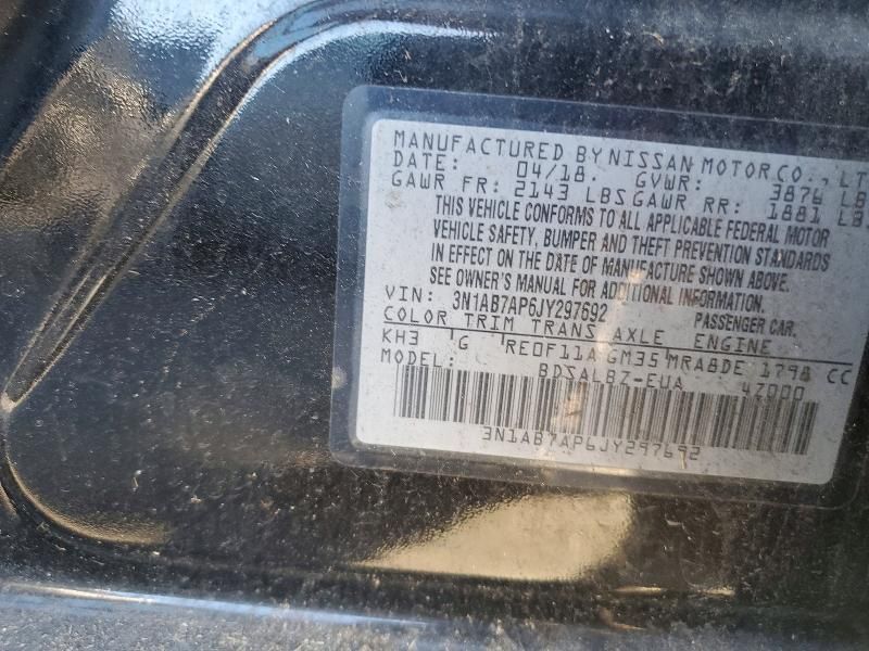 2018 Nissan Sentra s