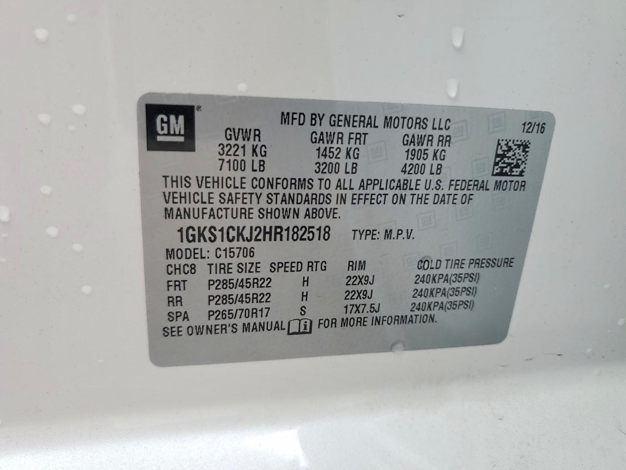 2017 GMC Yukon Denali