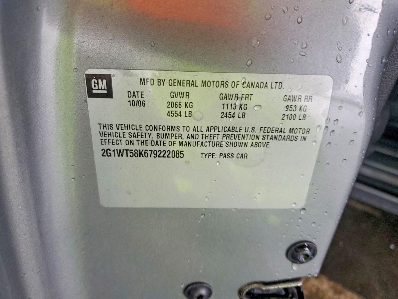 2007 Chevrolet Impala lt