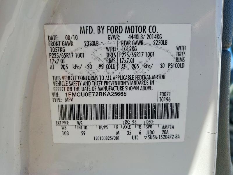 2011 Ford Escape Limited