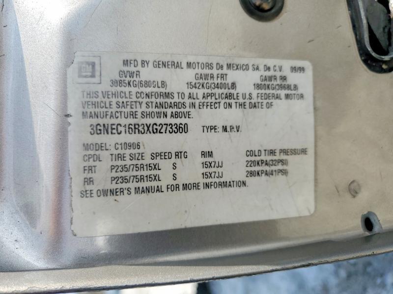 1999 Chevrolet Suburban C1500