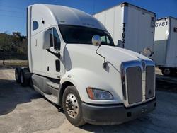 Salvage trucks for sale at West Palm Beach, FL auction: 2013 Kenworth Constructi-Semi Truck