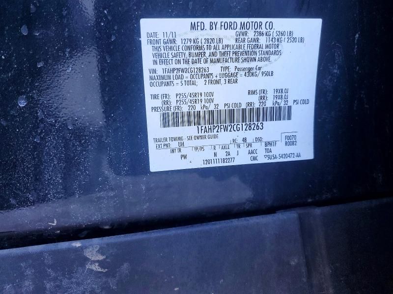 2012 Ford Taurus Limited