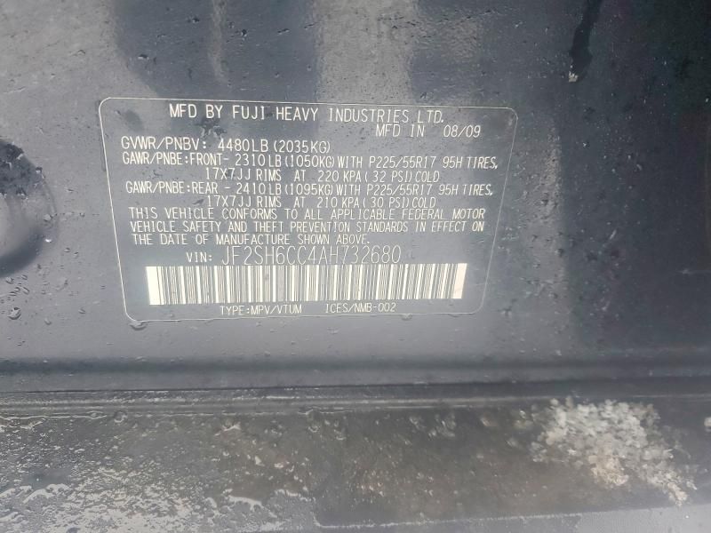 2010 Subaru Forester 2.5x Premium