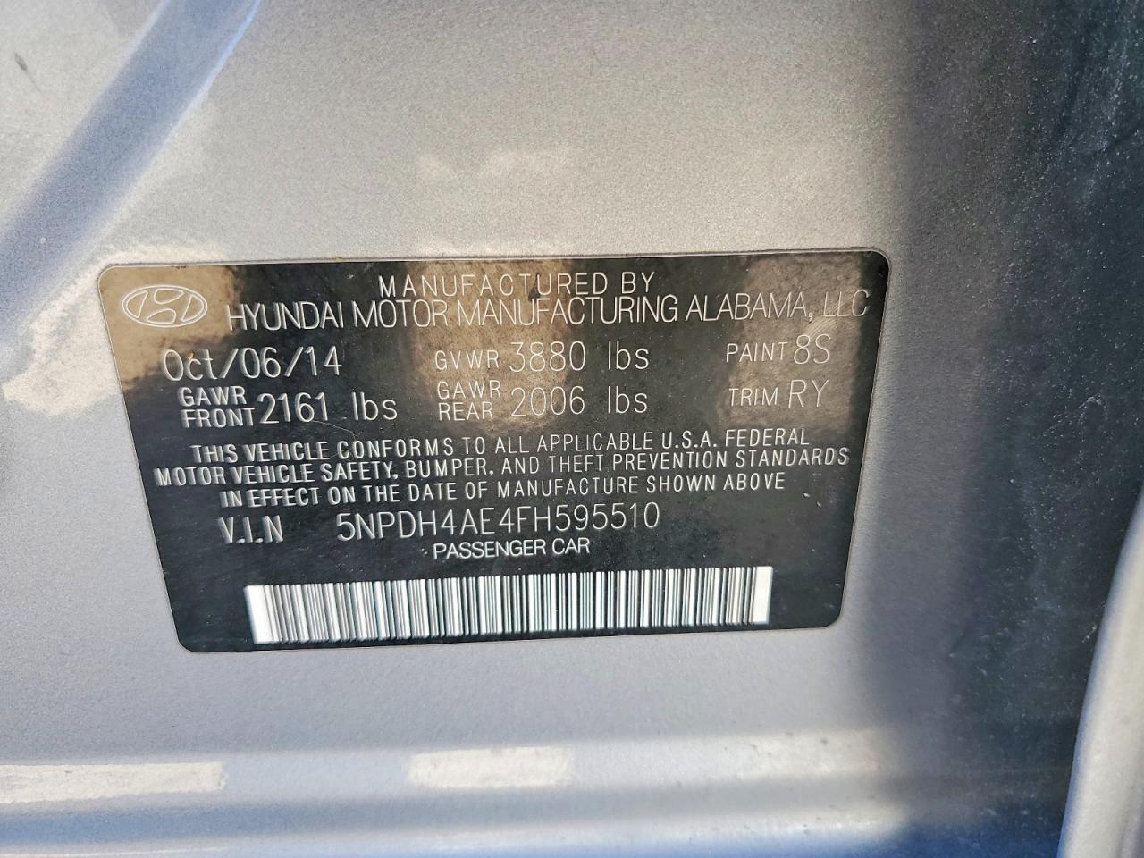2015 Hyundai Elantra se