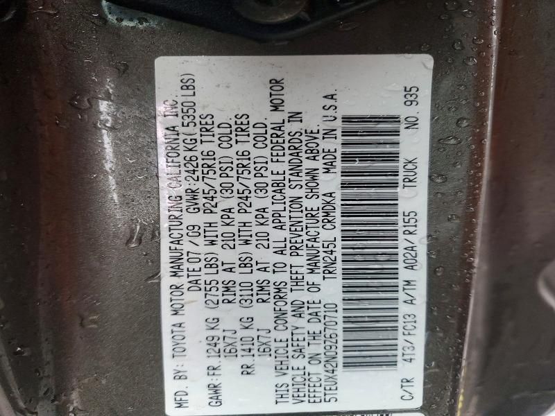 2009 Toyota Tacoma Access cab