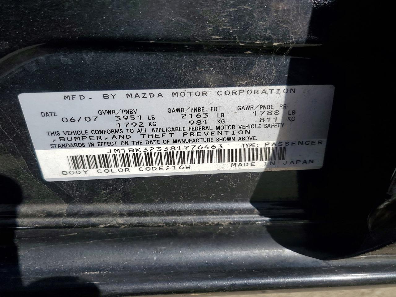 2008 Mazda 3 S