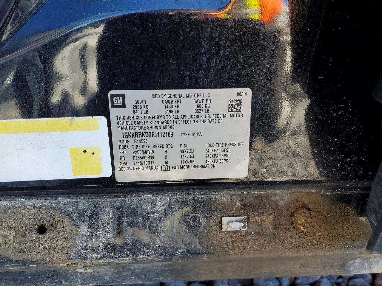 2015 GMC Acadia Slt-1