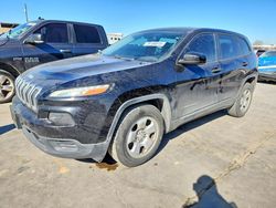 Jeep salvage cars for sale: 2015 Jeep Cherokee Sport