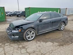 Salvage cars for sale from Copart Indianapolis, IN: 2014 Volkswagen Passat sel