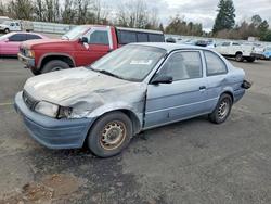 Toyota Tercel salvage cars for sale: 1995 Toyota Tercel std