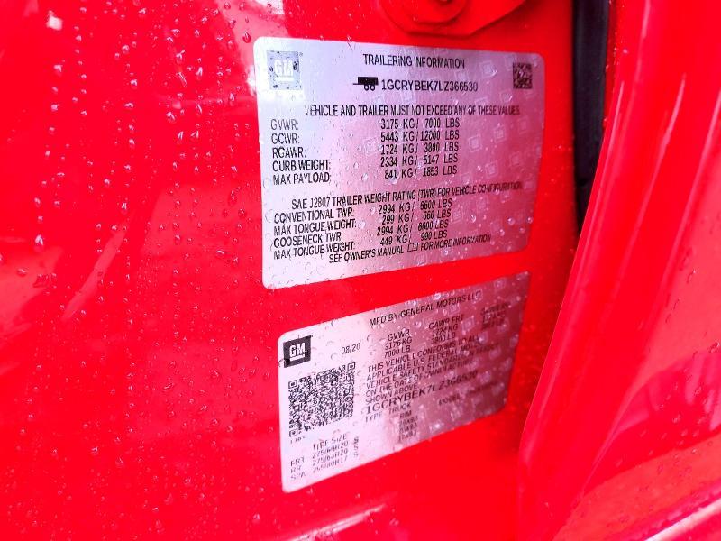 2020 Chevrolet Silverado K1500 Custom