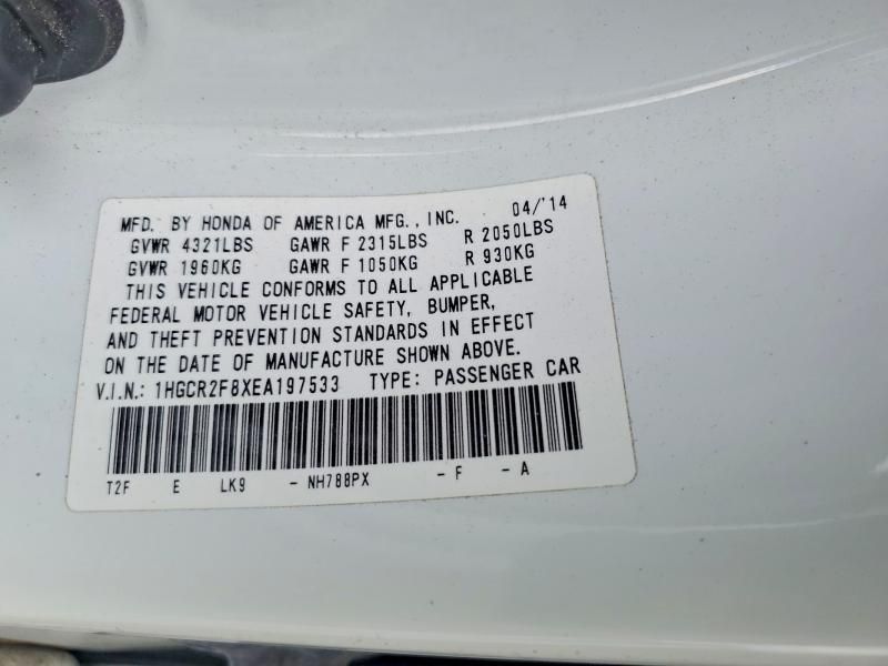 2014 Honda Accord exl