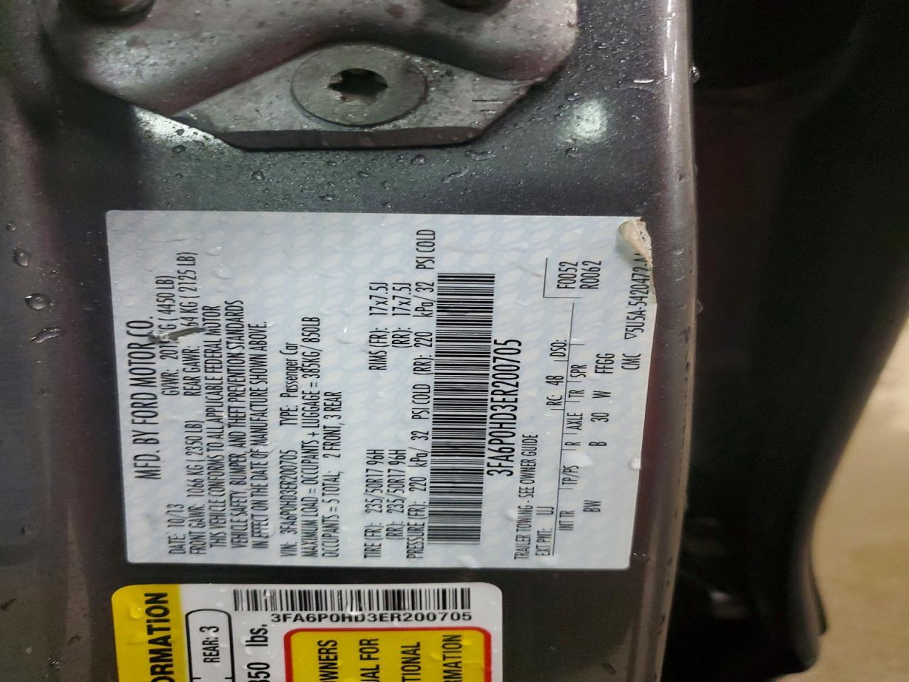 2014 Ford Fusion se