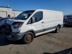 Salvage trucks for sale at Rancho Cucamonga, CA auction: 2017 Ford Transit T-150