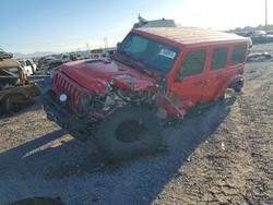 Jeep salvage cars for sale: 2018 Jeep Wrangler Unlimited Rubicon