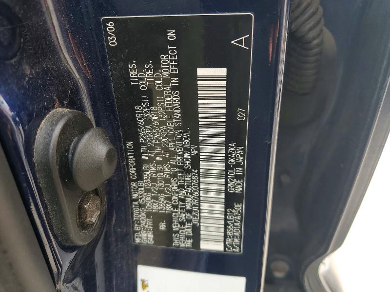 2006 Toyota 4runner Limited