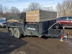 Salvage trucks for sale at Baltimore, MD auction: 2022 Bwise DT712LP-LF-12 Dump Trailer