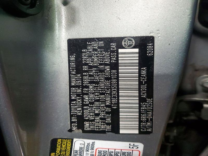 2005 Toyota Camry le