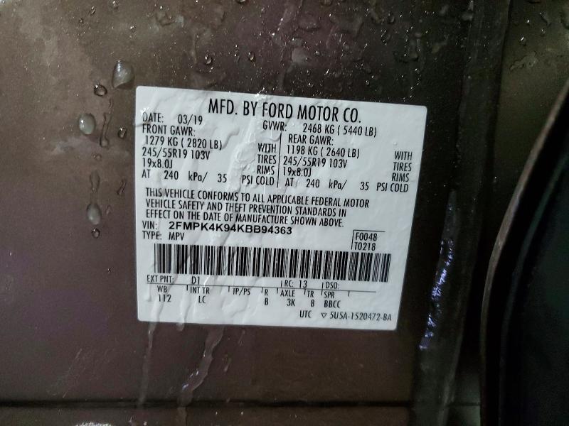 2019 Ford Edge Titanium