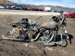 Salvage motorcycles for sale at West Mifflin, PA auction: 2002 Harley-Davidson Fxdwg