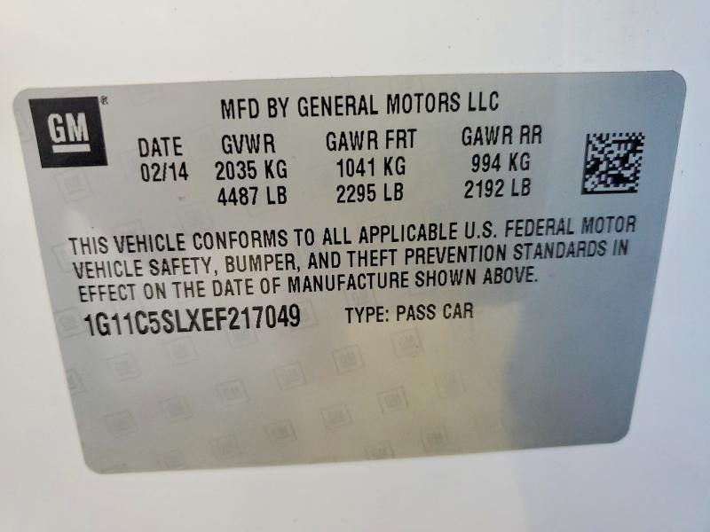 2014 Chevrolet Malibu 1LT