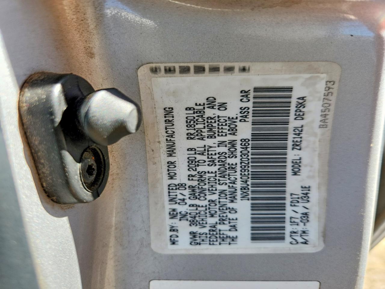 2009 Toyota Corolla Base
