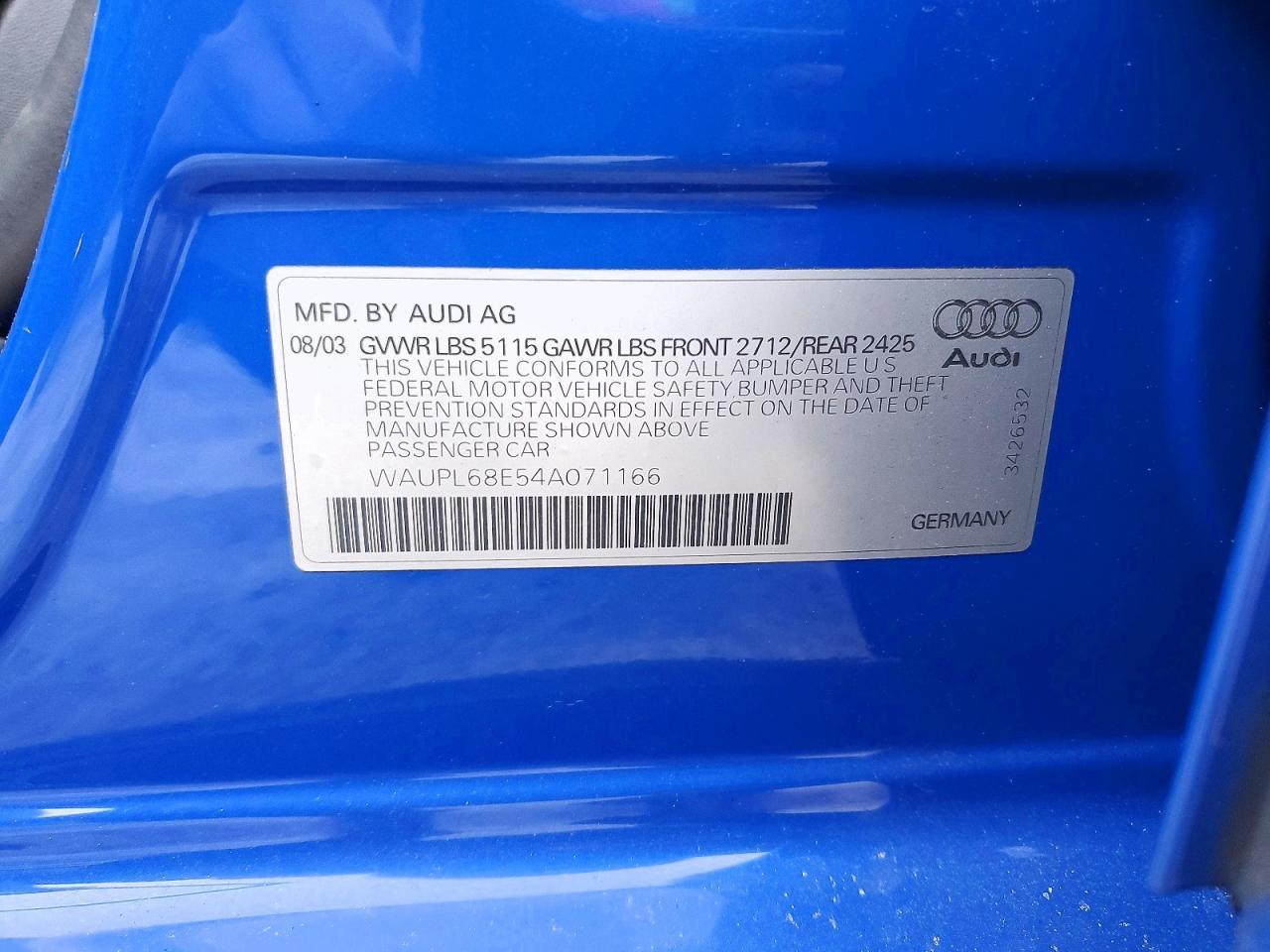 2004 Audi S4