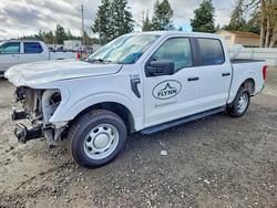 Salvage trucks for sale at Spanaway, WA auction: 2022 Ford F150 Supercrew