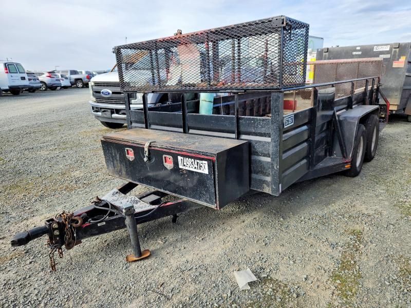 2008 Mlblt 2008 Marksman Manufacturer Utility Trailer