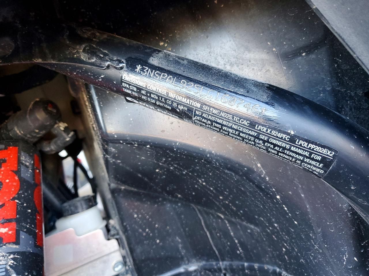 2020 Polaris RZR Utility Vehicle