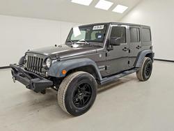 Jeep salvage cars for sale: 2016 Jeep Wrangler Unlimited Sport