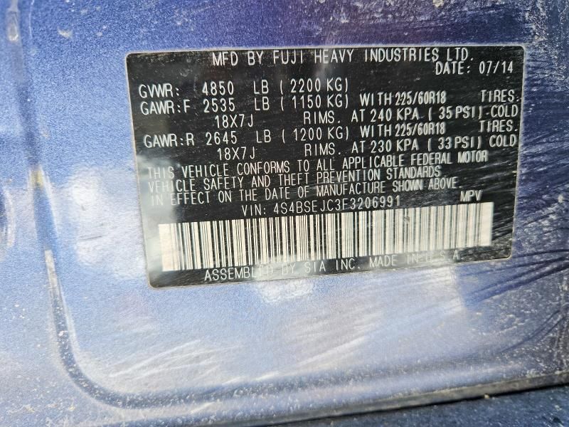 2015 Subaru Outback 3.6r Limited