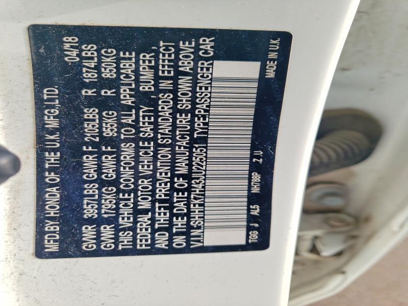 2018 Honda Civic Sport