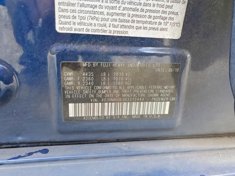 2011 Subaru Legacy 2.5i Premium