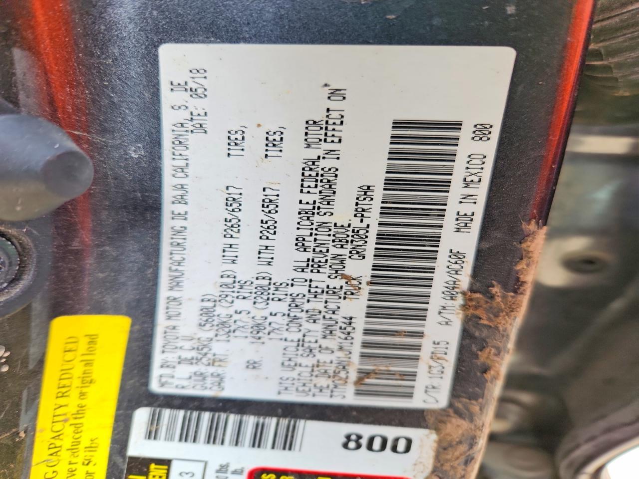 2018 Toyota Tacoma TRD Sport