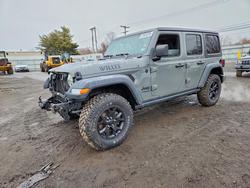 Jeep salvage cars for sale: 2021 Jeep Wrangler Unlimited Sport