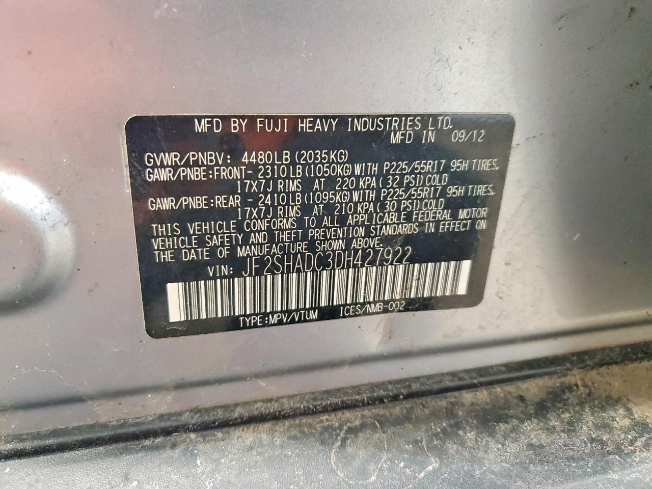 2013 Subaru Forester 2.5x Premium