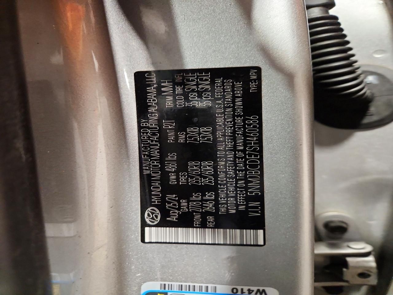 2025 Hyundai Tucson sel