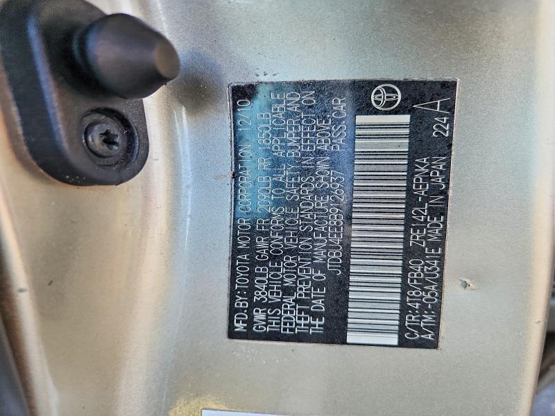 2011 Toyota Corolla le