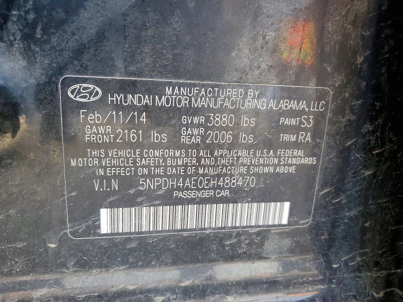 2014 Hyundai Elantra se