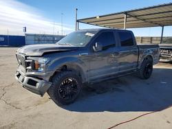 Salvage cars for sale from Copart Anthony, TX: 2019 Ford F150 Supercrew