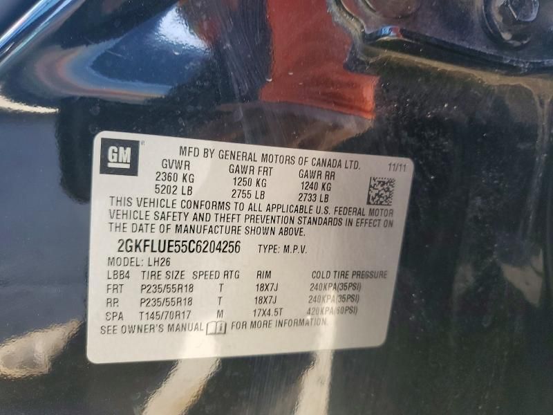 2012 GMC Terrain slt