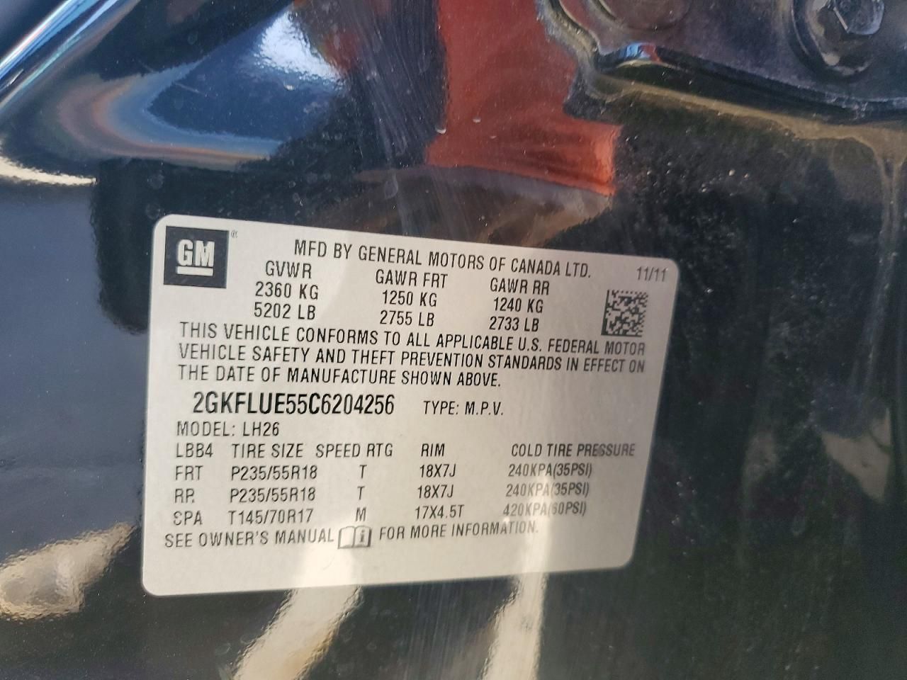 2012 GMC Terrain slt