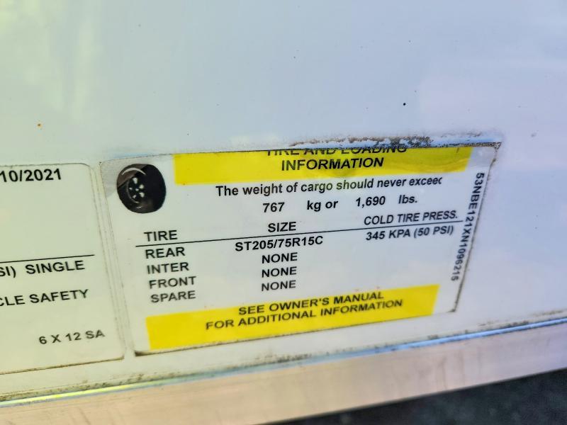 2022 Diamond Cargo 6x12 sa Enclosed Cargo Trailer