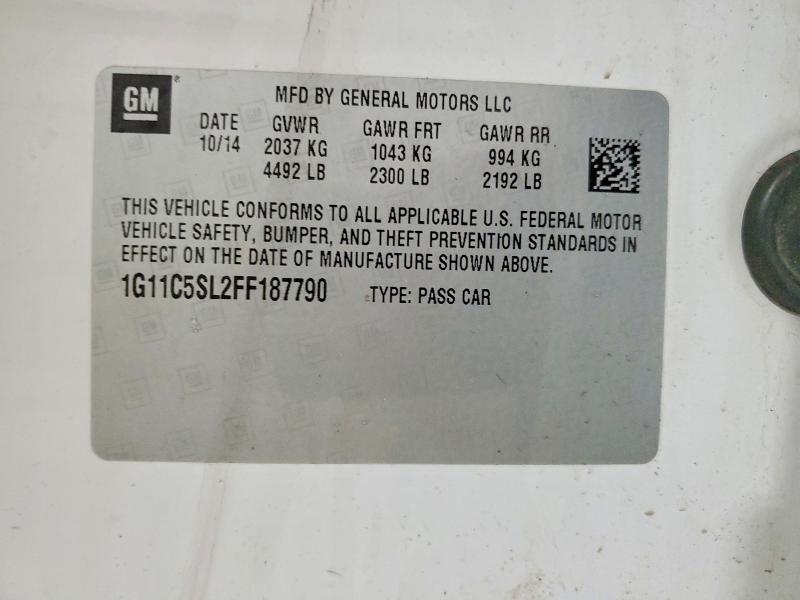 2015 Chevrolet Malibu 1LT