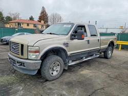 Salvage trucks for sale at Denver, CO auction: 2008 Ford F350 SRW Super Duty
