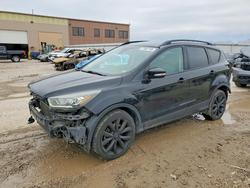 Ford Escape salvage cars for sale: 2017 Ford Escape Titanium
