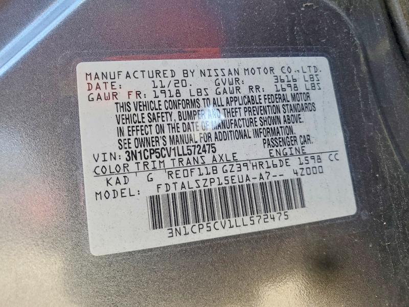 2020 Nissan Kicks sv