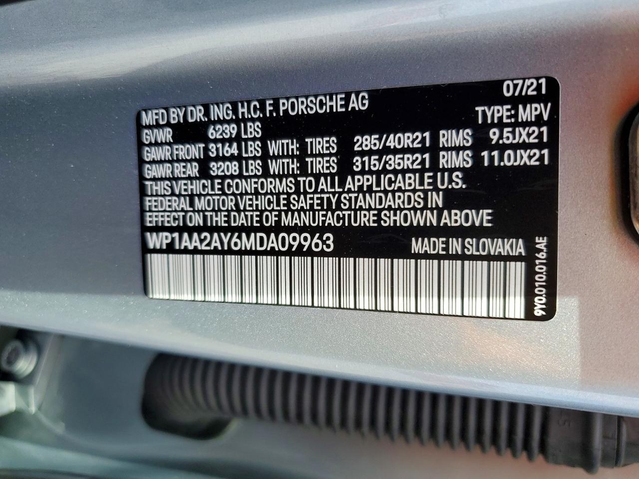 2021 Porsche Cayenne